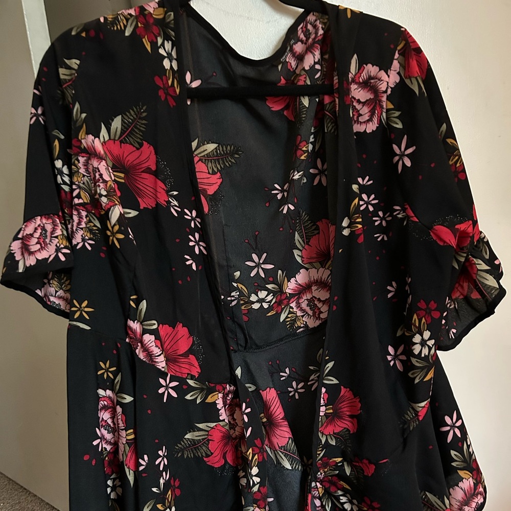 Wrap blouse